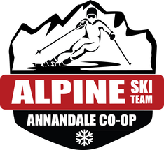 Annandale Alpine Co-Op Ski Team Logo